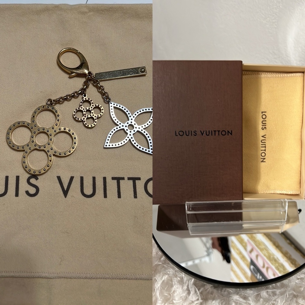 Louis Vuitton Bag Charm Gold Silver - Picture 3 of 16